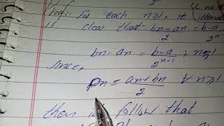 lecture no 3 part no 1 numerical analysis 1 topic:error bound for bisection method