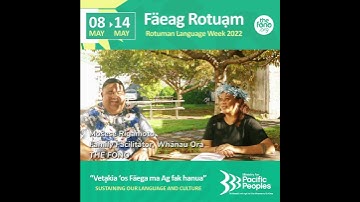 Rotuman Language Week 2022 | Word of the Day | Manre/Monday