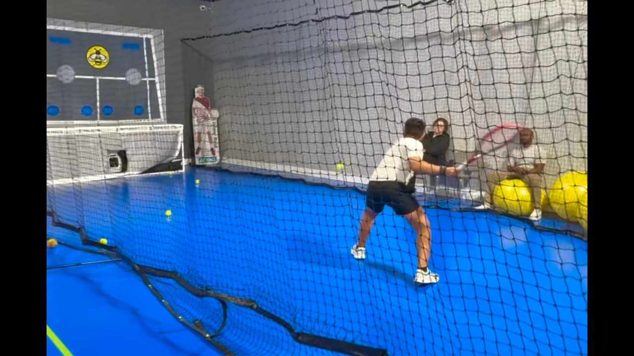 Inside Bee Tennis Studios