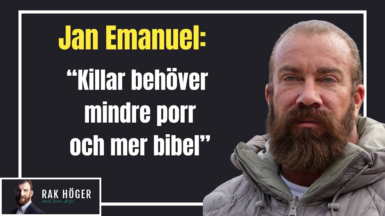 Jan Emanuel: "Killar behöver mindre porr och mer bibel" (Preview)