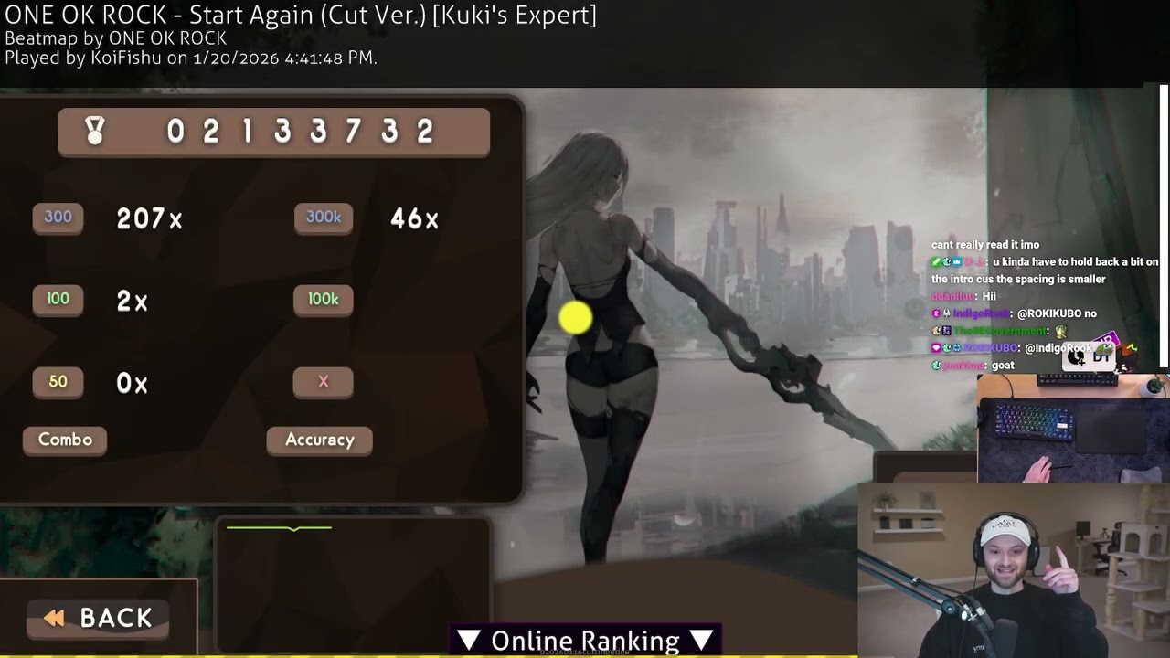 Koifishu | osu! | AR 11 start again merchant