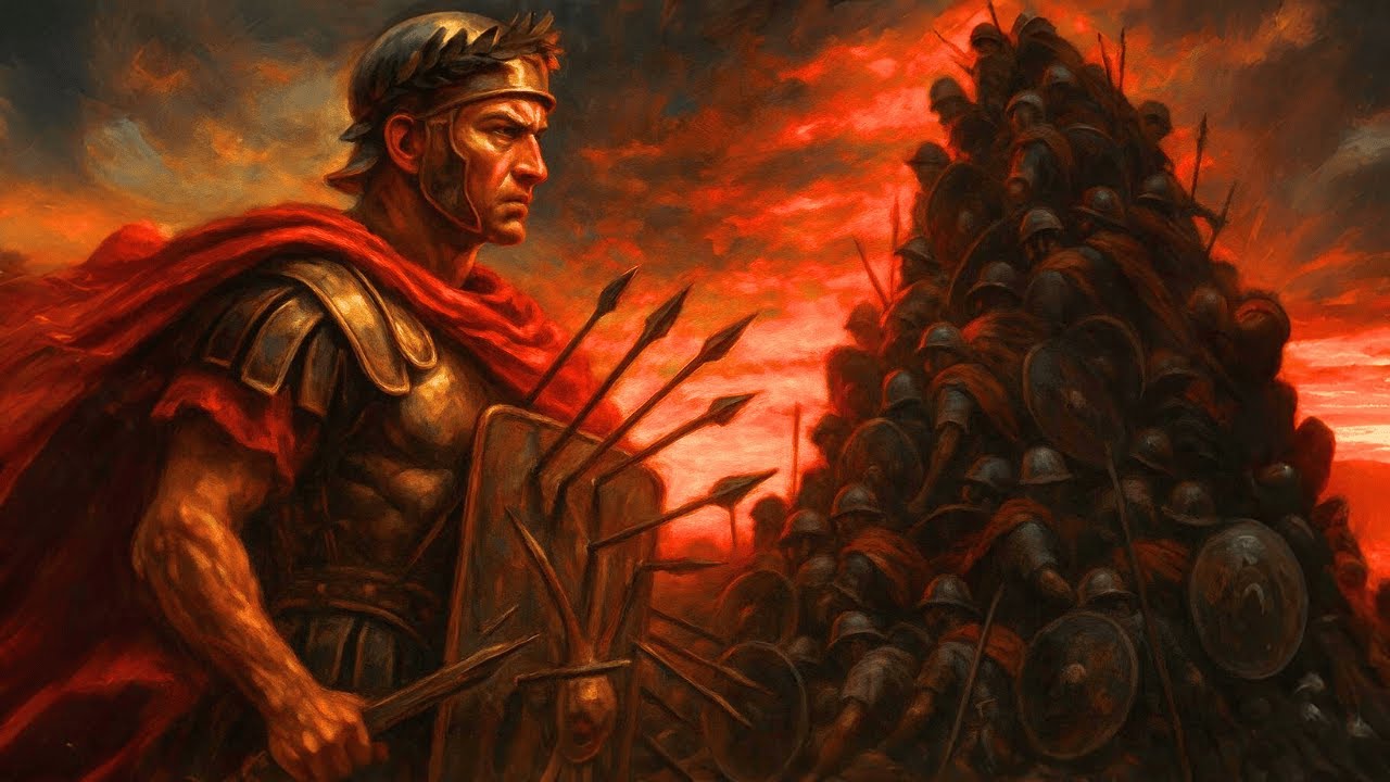 The Wall of Corpses: Caesar’s Most Terrifying Tactic | Nightmare History