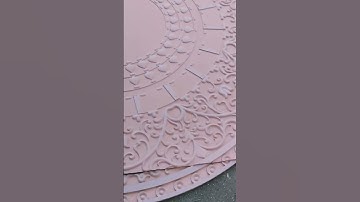 3D Big Mandala Design | 9x9 ft. #gszone #design #wood #furniture