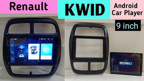 Renault KWID Android Car Player - 9 inch with frame panel
