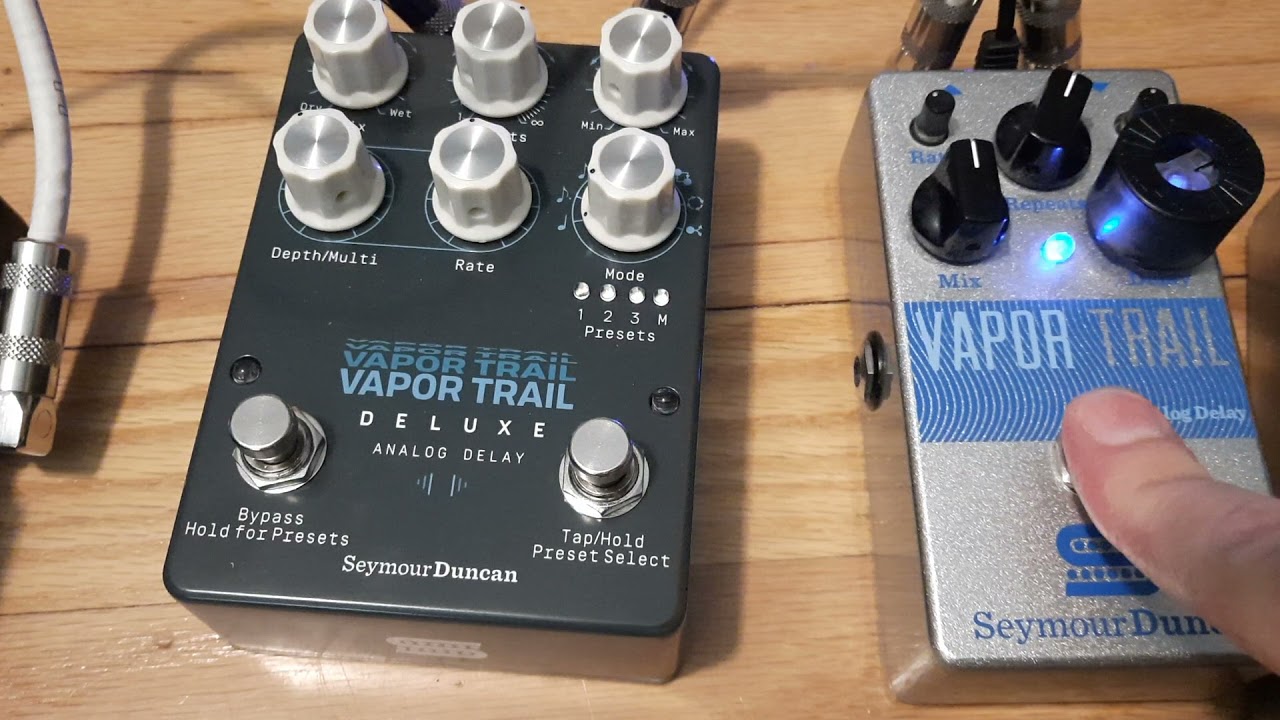 Seymour Duncan Vapor Trail Deluxe vs Vapor Trail
