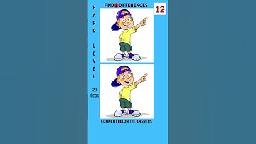 Find the Difference | Only Genius find all 3 #findthedifference #quiz #puzzle