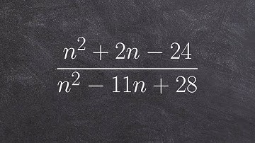 Learning to simplify a rational expression