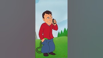 What Happens When Cartoon Characters Get Distracted by Phone Calls?