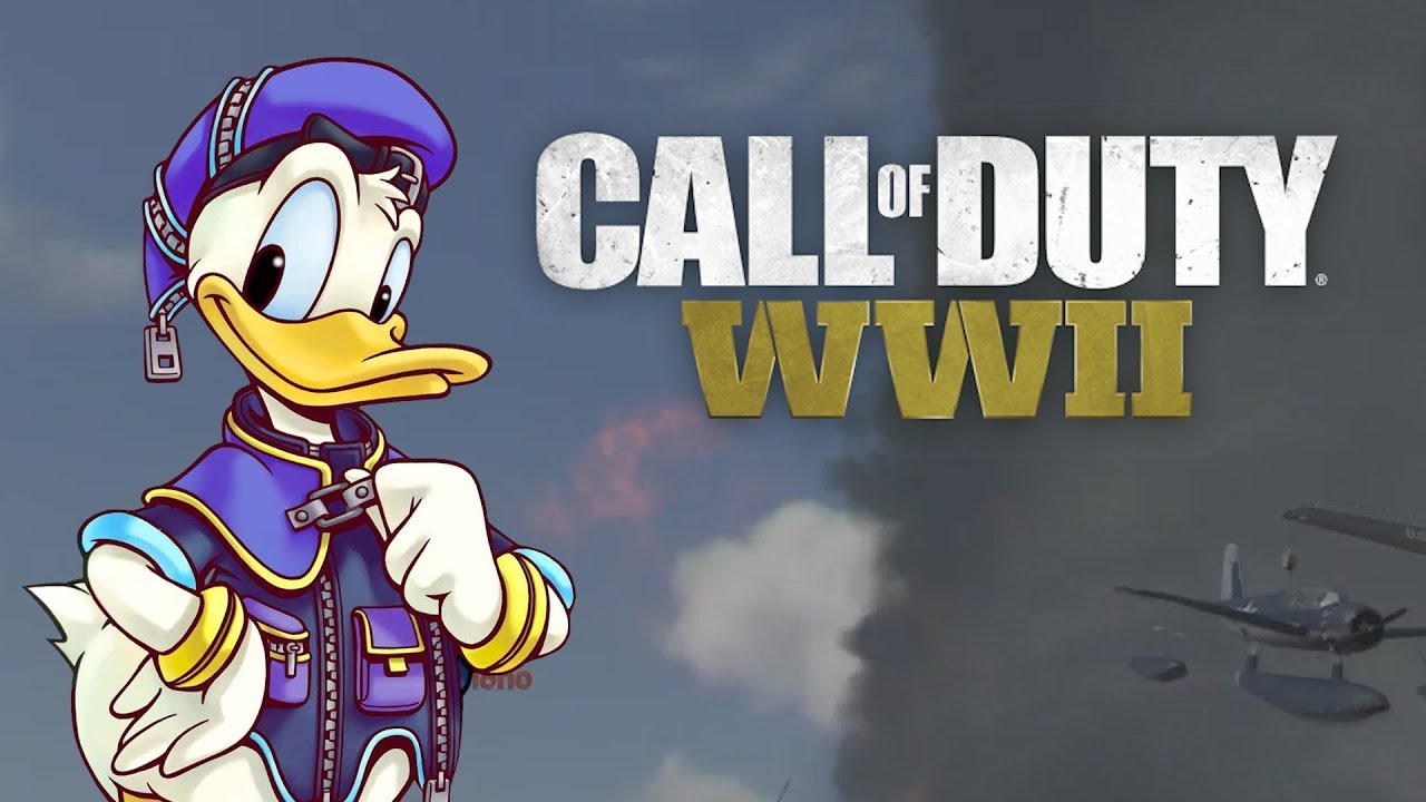 Donald Duck Trolling on Call of Duty WW2 - YouTube