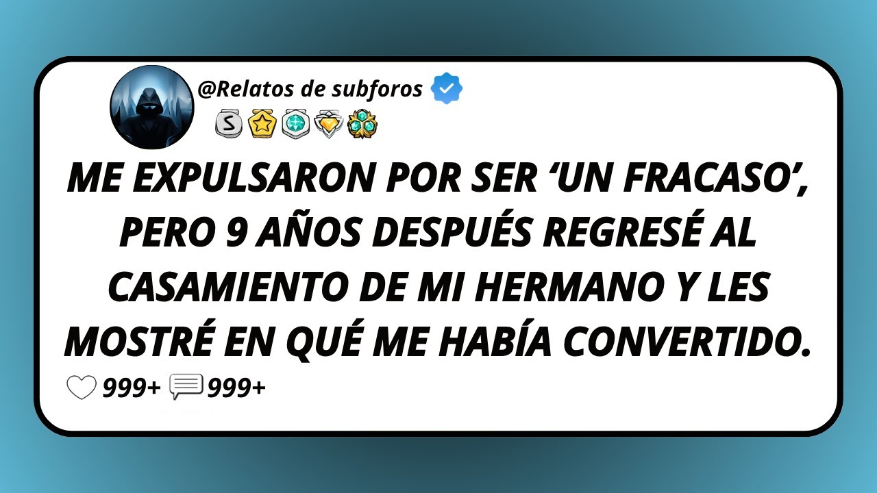 Me Expulsaron Por Ser ‘Un Fracaso’, Pero 9 Años Después Regresé Al Casamiento De Mi Hermano...