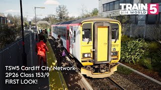 TSW5 Cardiff City Network | class 153/9 | first look
