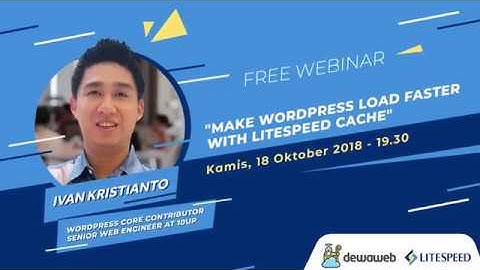 Dewaweb WordPress Free Webinar