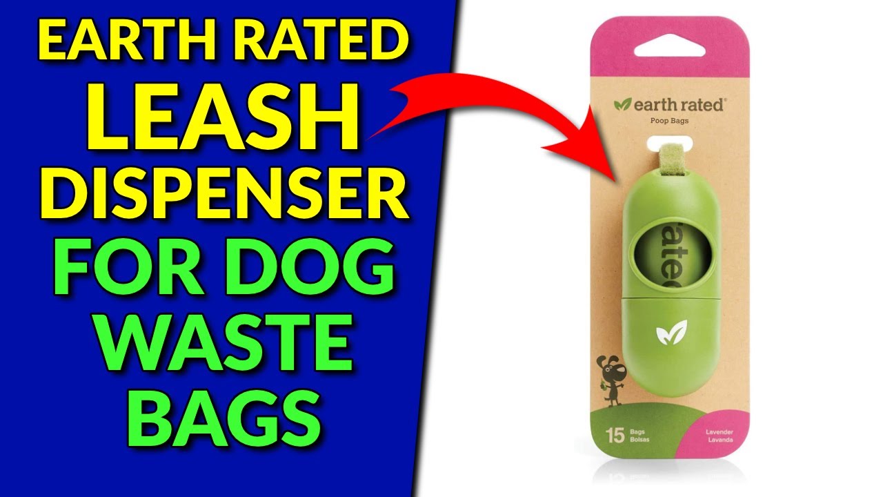 Earth Rated Leash Dispenser for Dog Waste Bags