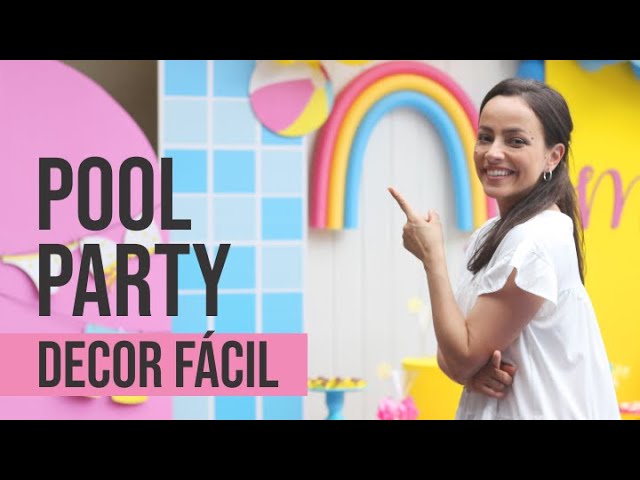 Festa Pool Party Infantil  Oi pessoal,passando para mostrar um pouquinho  de como foi o #poolparty de 6 anos da minha princesa 😍