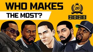 Top 20 Rappers Who Are Making CRAZY Money in 2025 - Net Worth & Investments