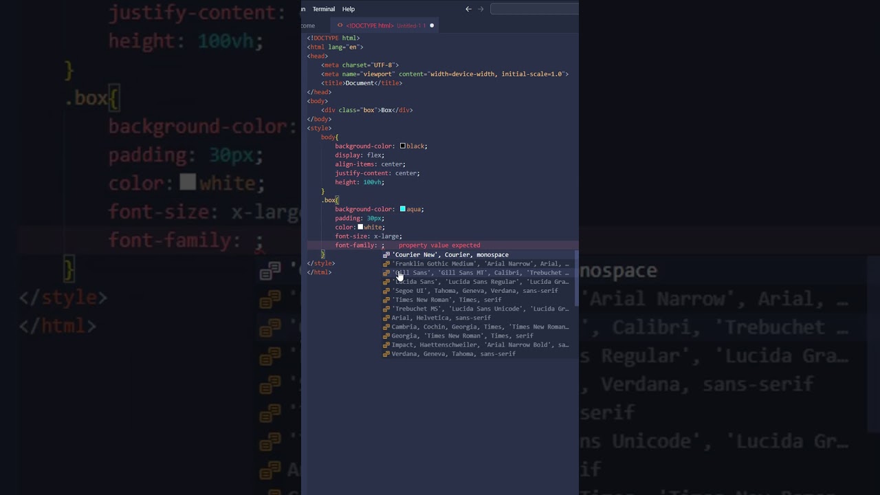 How to make a animated spinning box in CSS 