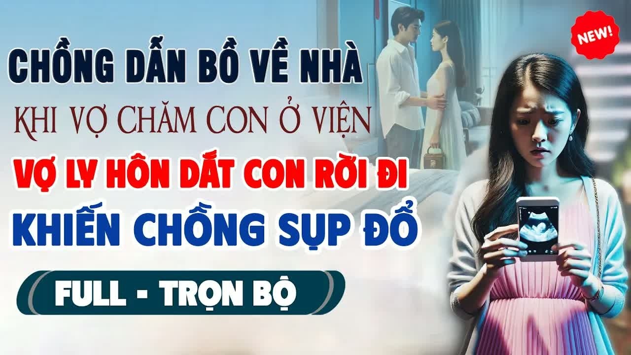 Dẫn bồ về nhà khi tôi đang chăm con ốm tôi ký đơn ly hôn và cú sụp đổ của anh bắt đầu từ đó