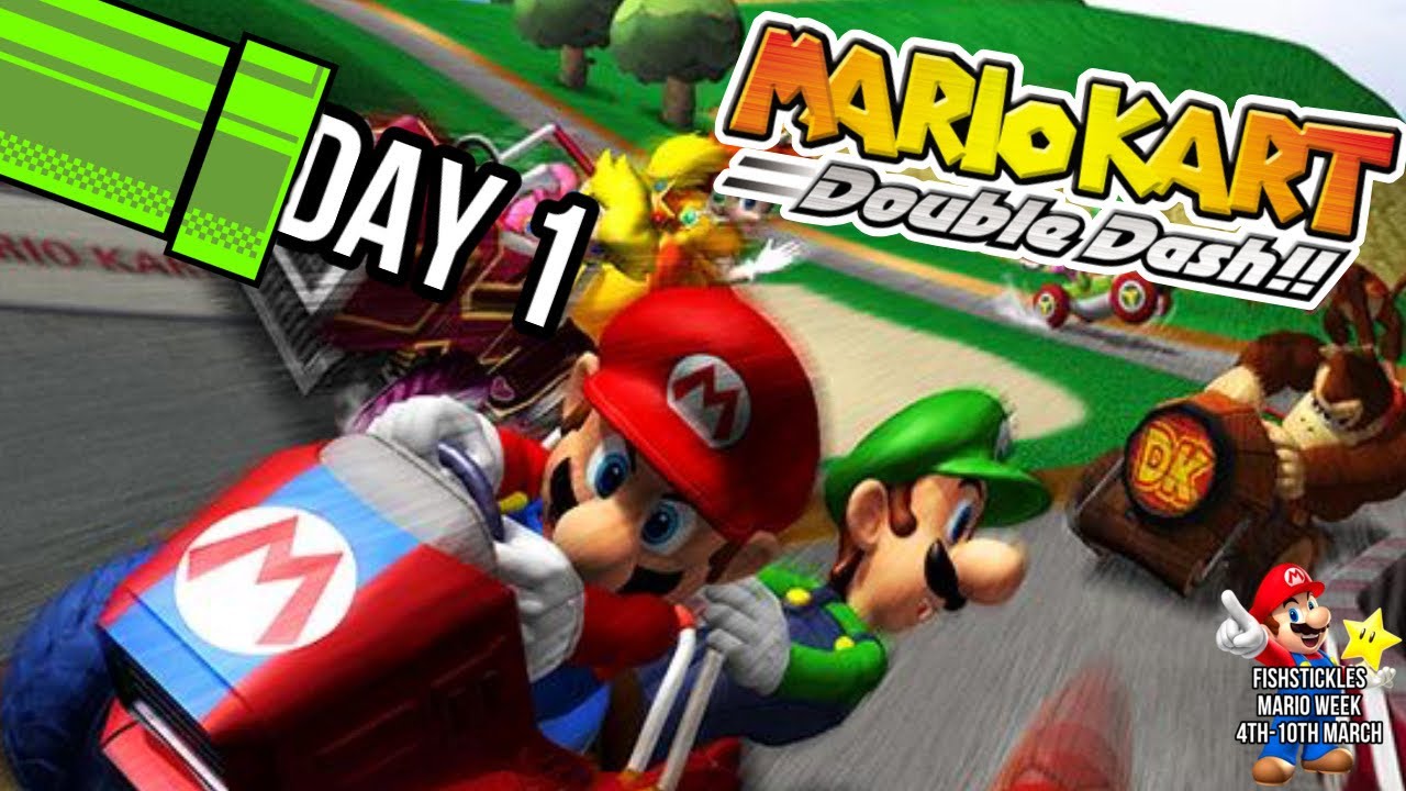 mario week day 1 - mario kart double dash - YouTube