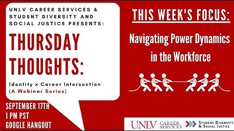 Thursday Thoughts - Navigating Power Dynamics in the Workplace