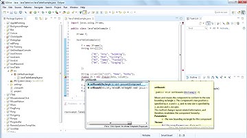 Create A Table in Java / JTable (not table from wood!)