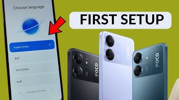 Poco C65 Boot & Setup Kaise Kare  Poco C65 New Phone Switch ON & Setup