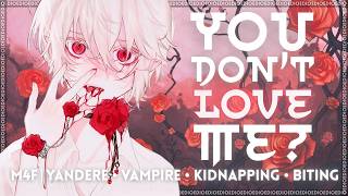 ASMR | Yandere Vampire BITES You [Soft] [Biting] [M4F] screenshot 3