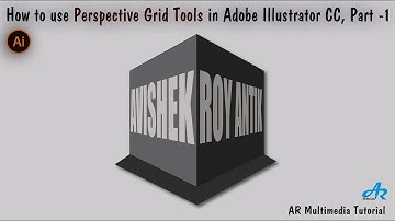 How to Use Perspective Grid in Adobe Illustrator cc 2018 With Text Style|Perspective Grid  Part -1