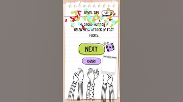 Brain Test Level 289 Answer and walkthrough,