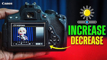 Schermhelderheid aanpassen op Canon-camera (eenvoudige handleiding)