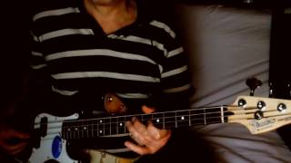 Theme For Young Lovers ~ The Shadows ~ Bass Demo w/ Fender P-Bass Jr & BT chords