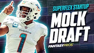 LIVE: Dynasty Startup Superflex Mock Draft vs. Users | NO BOTS! (2023 Fantasy Football)