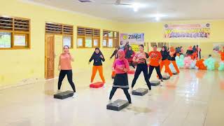 Cardio Step / Mix advance /  aero step / Step obic / olahraga / aerobik / senam / senam kreasi