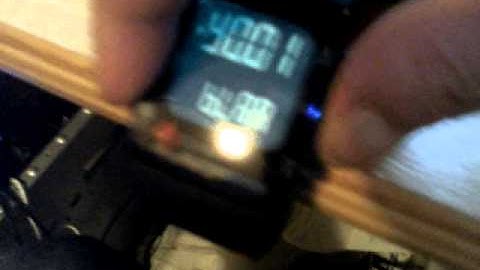 EZ430 Chronos Watch by TI, demo of the first tests