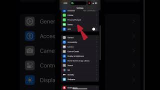 Battery % Settings iPhone 15 #iphone #battery #percentage #shorts #viral #trending