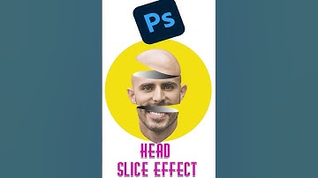 Head Slice Effect: Photoshop Tutorial #short #shortvideo  #viral