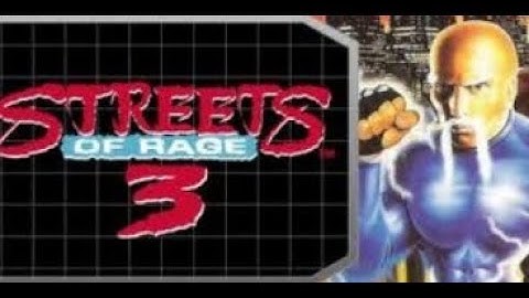Streets Of Rage 3 (Normal Mode) Part 1, Full Playthrough With Zan (Genesis)