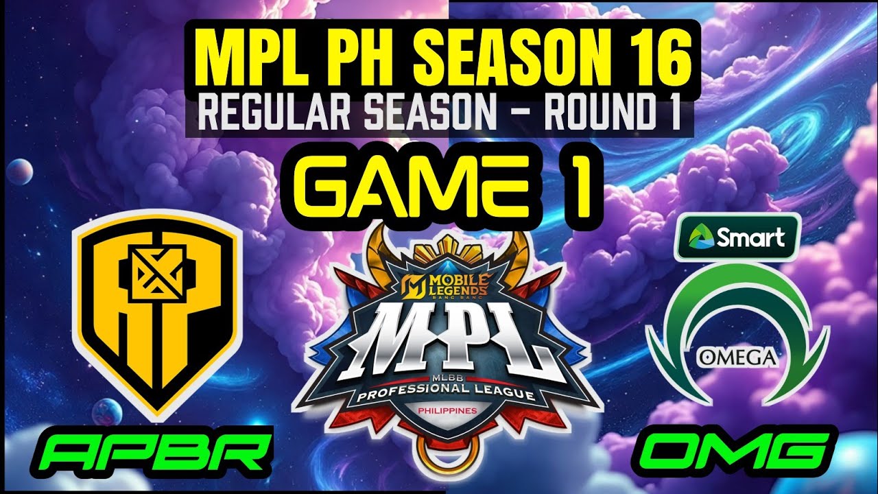 𝗔𝗣𝗕𝗥 𝘃𝘀 𝗢𝗠𝗚 - 𝗚𝗮𝗺𝗲 𝟭 | 𝗠𝗣𝗟 𝗣𝗛 𝗦𝗲𝗮𝘀𝗼𝗻 𝟲 | 𝗥𝗲𝗴𝘂𝗹𝗮𝗿 𝗦𝗲𝗮𝘀𝗼𝗻 - 𝗥𝟭 