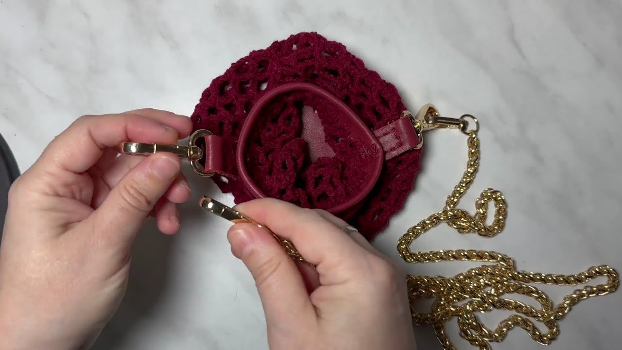 I Made This HYPNOTIC Leather & Yarn Handbag (Start to Finish!)