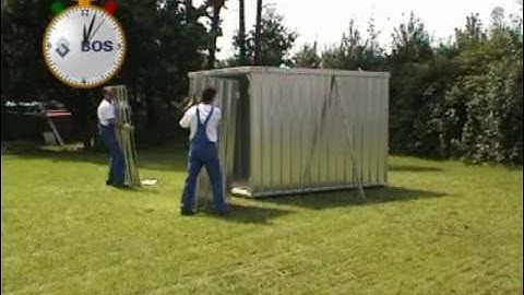 BOS Quick Build Container assembly