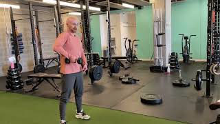 Single Arm Dumbbell Hang Snatch