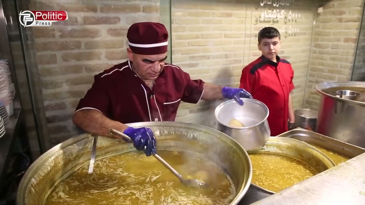 وەستا ڕزگاری سەروپێ پێش ئەوەی کۆچی دوایی بکات لە پۆڵەتیک پرێسەوە باسی تام و بۆنی سەروپێکەی دەکات