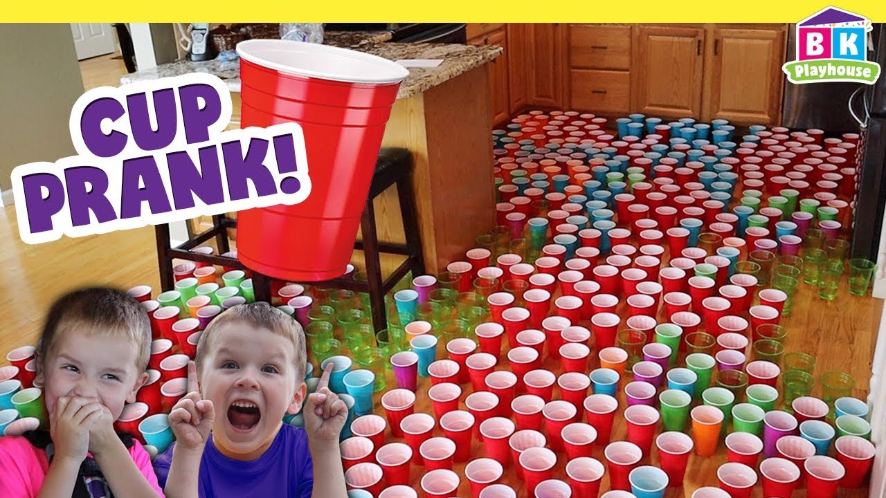 Best Cup Prank Ever! Kids Prank Grandma - YouTube