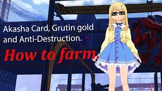 SoulWorker How to Farm Akasha, Grutin and Anti-Destruction