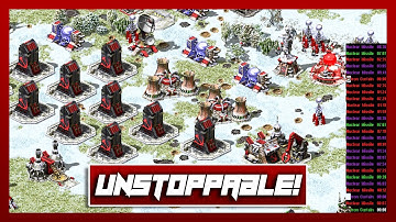 Red Alert 2 | Nuclear Warfare | (6 vs 2) By: Danielovich7