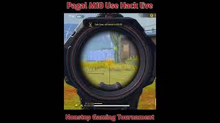 @PagalM10 using Hack on @NonstopGaming_  tournament live | @classyfreefire reacted #shorts