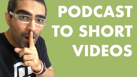 How To Convert A Podcast Into Short Videos | FREE Podcast Audiogram Maker