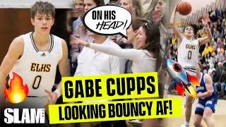 Gabe Cupps DUNKS And Looks BOUNCY! 🤯🚀 First Game Of His Junior Season Was Lit 🔥