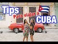 Tips para viajar a Cuba | Isleñas