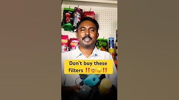 Don’t buy these filters for your tanks!‼️😖