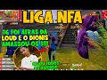 A MELHOR PARTIDA DA LOUD NA NFA  ? - TG FOI CAÇAR E DIONES AMASSOU TODOS, CALOU OS HATERS - LIGA NFA